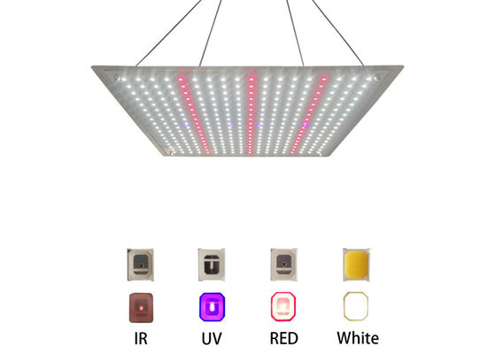 4000k LED مصباح نمو النبات 660nm 332 LEDs UV IR تنمو الضوء