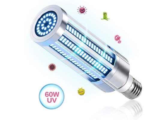 AC110V LED UV لمبة 120lm 60W UV مبيد للجراثيم مصباح 360 درجة