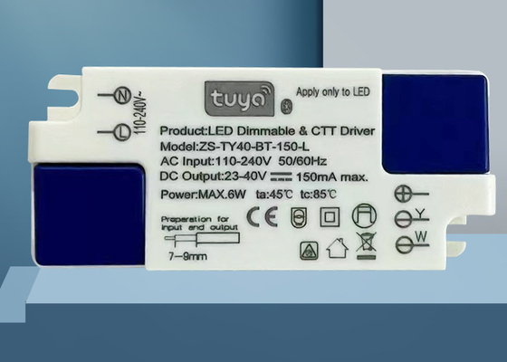 6W ثنائي اللون لاسلكي ذكي LED يعتم سائق يعتم النازل الكتابة على الجدران بلوتوث