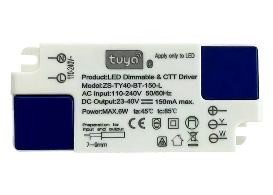 الكتابة على الجدران بلوتوث اثنين من الضوء النازل LED يعتم سائق ذكي لاسلكي