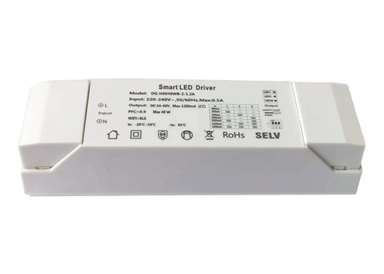 32W-48W ضبط اللون يعتم مزود الطاقة WIFI / Bluetooth / Zigbee Graffiti